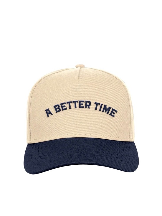 ALP Other - “a better time” ALP hat. New Era Cream and Navy Two-Tone Baseball Cap
